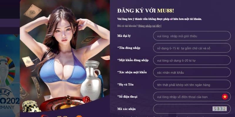 Đăng ký nhà cái cực nhanh chỉ trong 4 bước